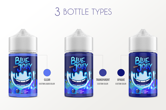eLiquid Bottle Mockup v. 75ml-A Plus in Product Mockups - product preview 3