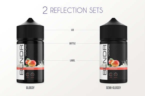 eLiquid Bottle Mockup v. 75ml-A Plus in Product Mockups - product preview 5