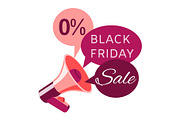 Black Friday sale banner with