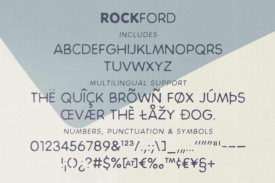 Rockford sans serif font in Sans-Serif Fonts - product preview 8