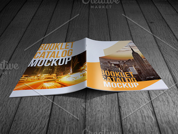 Booklet Catalog Mockup in Print Mockups - product preview 6