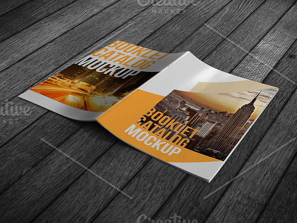 Booklet Catalog Mockup in Print Mockups - product preview 12