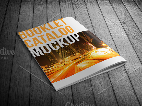 Booklet Catalog Mockup in Print Mockups - product preview 13