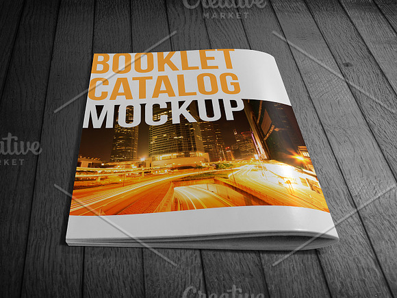Booklet Catalog Mockup in Print Mockups - product preview 14