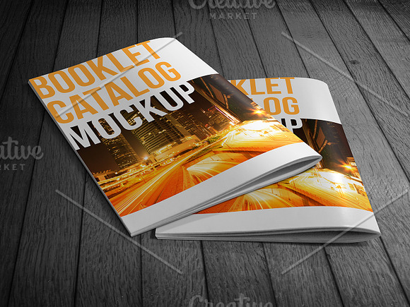 Booklet Catalog Mockup in Print Mockups - product preview 15