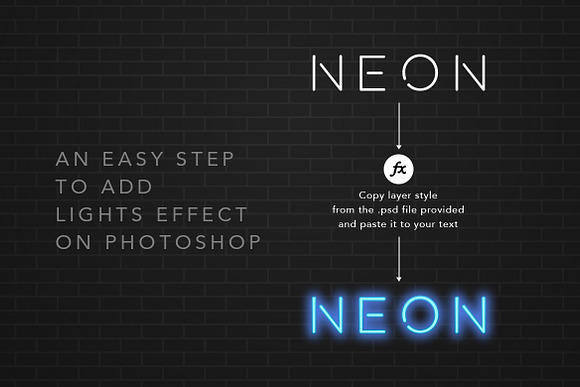 Neon Desmon - Neon Light Font in Display Fonts - product preview 5