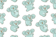 Set of Koalas and Pattern