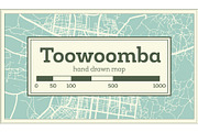 Toowoomba Australia City Map