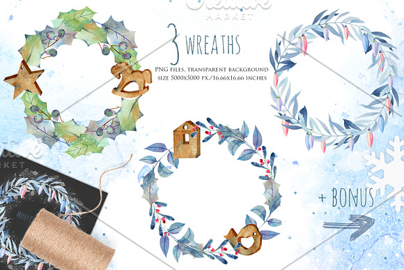Winter fun. Christmas collection. in Illustrations - product preview 5