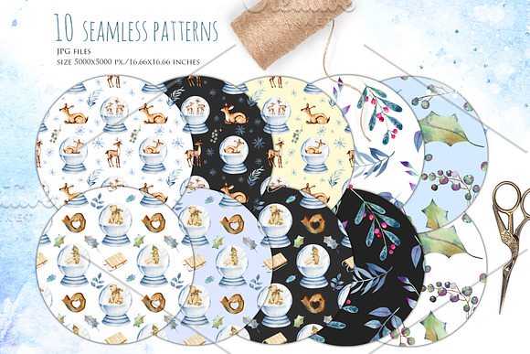 Winter fun. Christmas collection. in Illustrations - product preview 9