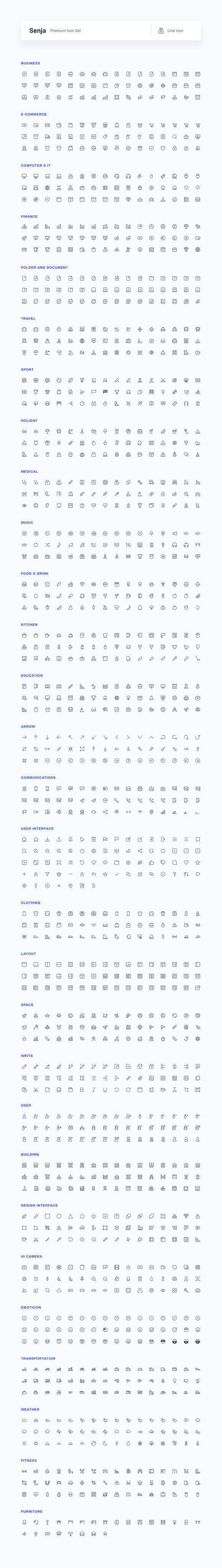 Senja : Icons for Every Need in UI Icons - product preview 5