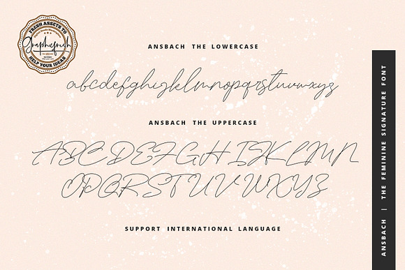 Ansbach | The Feminine Signature in Script Fonts - product preview 6