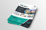 Ready Flat Real Estate Flyer Design