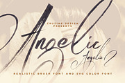 Angelic Brush & SVG Font