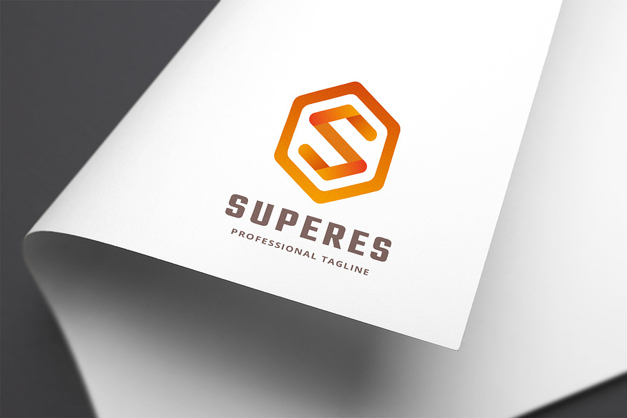 Superes Letter S Logo in Logo Templates - product preview 8