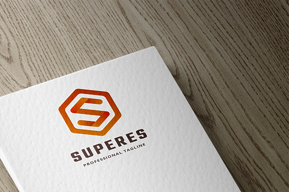 Superes Letter S Logo in Logo Templates - product preview 2