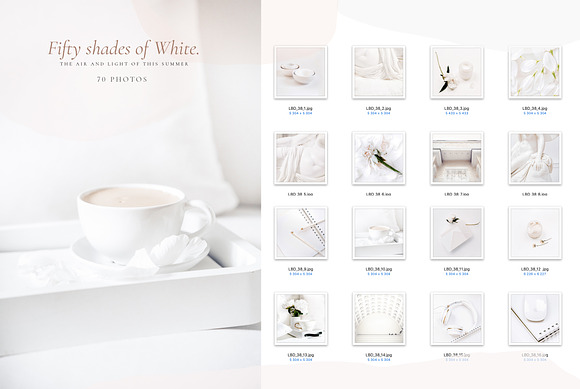 FIFTY SHADES OF WHITE in Instagram Templates - product preview 3