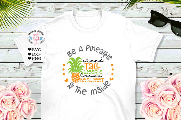 Be a pineapple Girls Summer Design