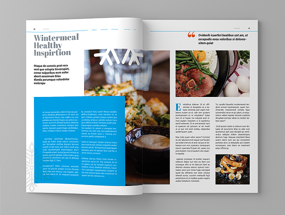 Snowfic - Magazine Template in Magazine Templates - product preview 6
