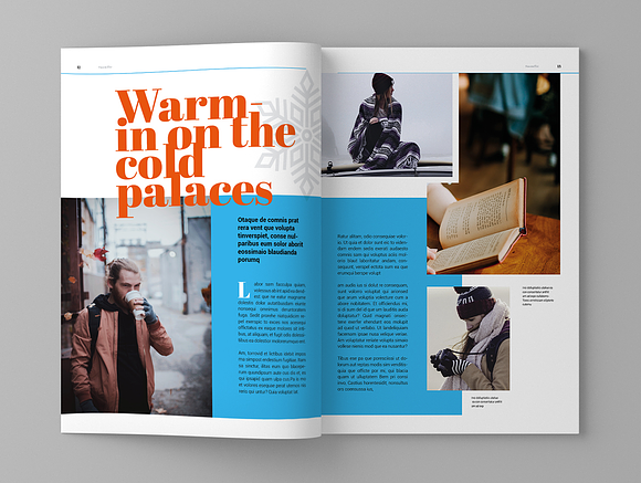 Snowfic - Magazine Template in Magazine Templates - product preview 7