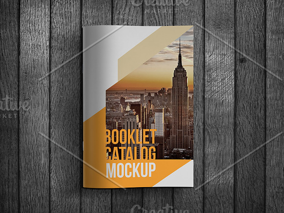 Booklet Catalog Mockup in Print Mockups - product preview 16