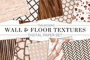 Wall & Floor Texture Paper Set