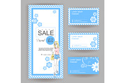 2 Fashion layout with business card