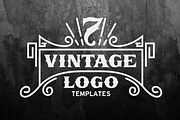 7 Vintage Logo Templates
