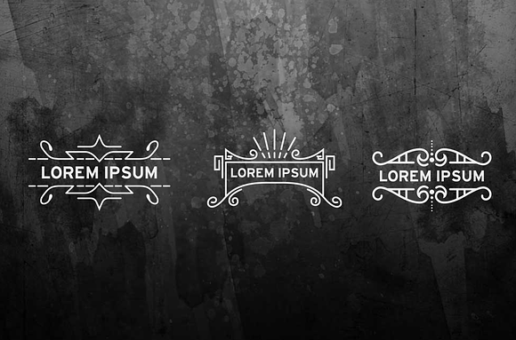 7 Vintage Logo Templates in Logo Templates - product preview 2