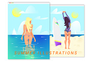 Summer Illustrations