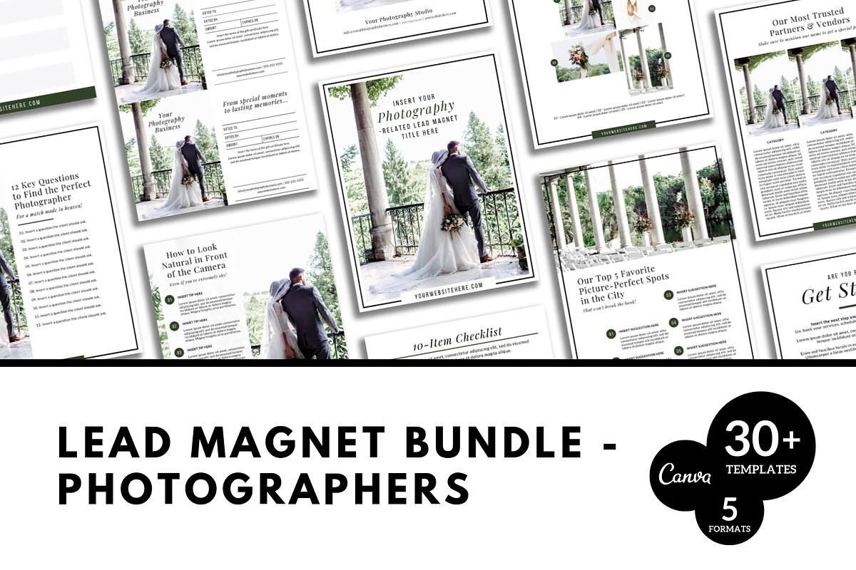 Lead Magnets for Photographers in Email Templates - product preview 8