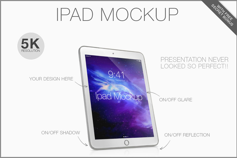 ipad - tablet Mockup in Mobile & Web Mockups - product preview 8