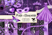 Purple Masquerade Graphics