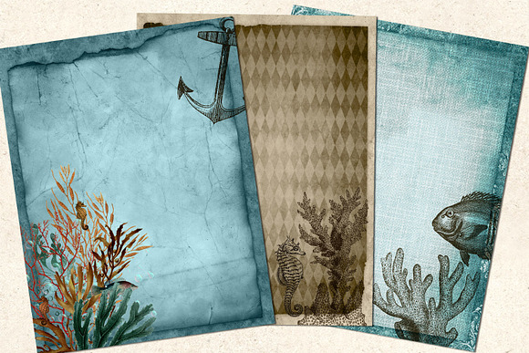 Sea Shanty Journal Paper in Textures - product preview 2