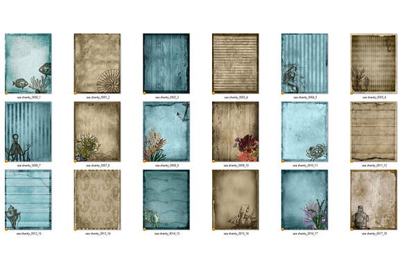 Sea Shanty Journal Paper in Textures - product preview 4