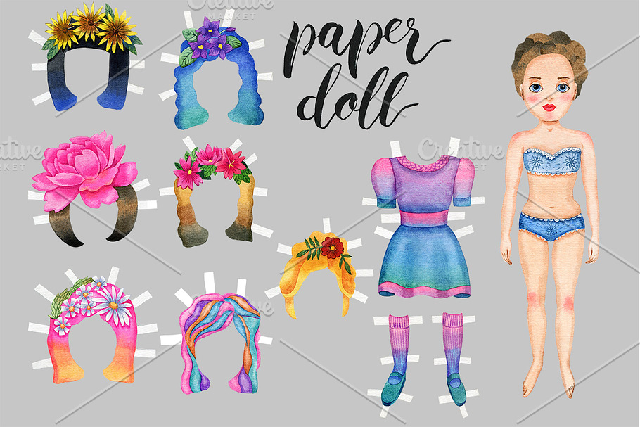 Paper doll