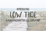 Low Tide - Handwritten Font