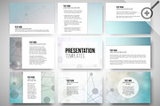 Set of 45 templates for presentation