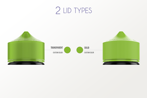 eLiquid Bottle Mockup v 100ml-A Plus in Product Mockups - product preview 2