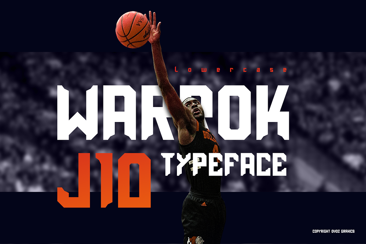 Warrok Display Font in Display Fonts - product preview 8