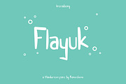 Flayuk Display Font