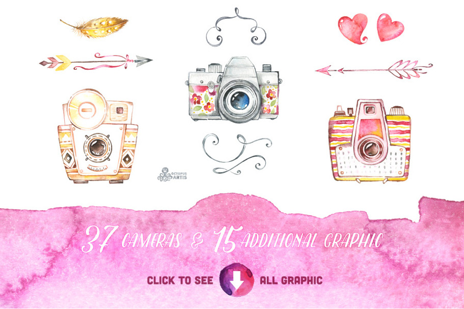 Great Pack! Cameras clipart