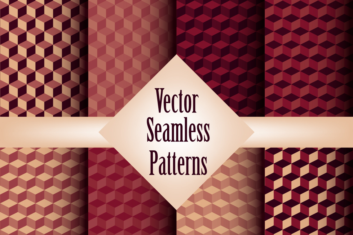Vector Seamless Geometric Patterns in Patterns - product preview 8