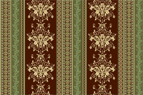 3 Damask Seamless Patterns in Patterns - product preview 2