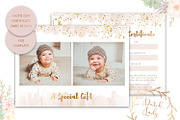 PSD Photo Gift Card Template #49