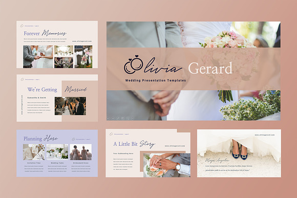 Olivia - Wedding Planner Keynote in Keynote Templates - product preview 1