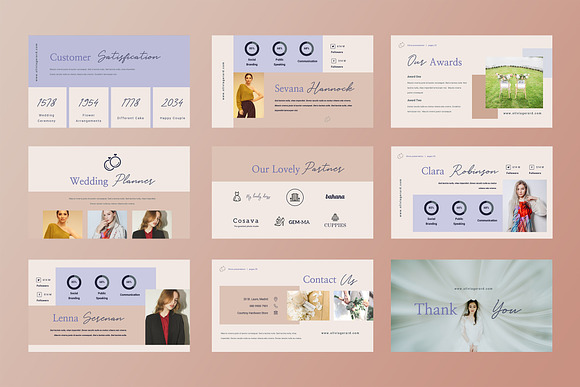 Olivia - Wedding Planner Keynote in Keynote Templates - product preview 3