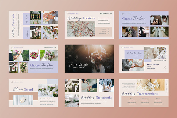 Olivia - Wedding Planner Keynote in Keynote Templates - product preview 4