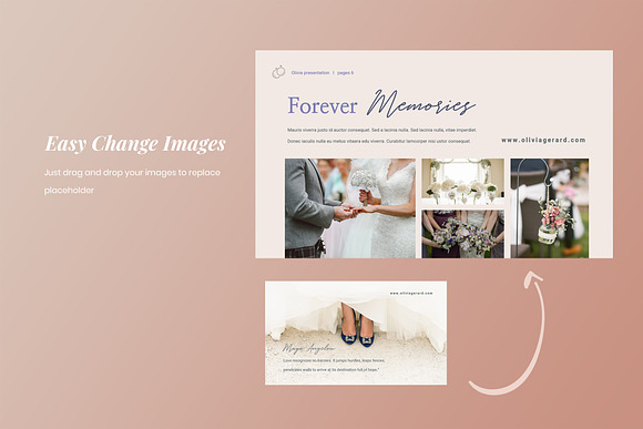 Olivia - Wedding Planner Keynote in Keynote Templates - product preview 5