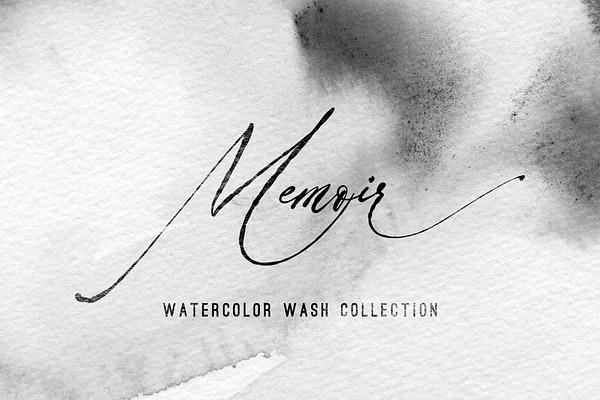 Memoir - Watercolor wash collection